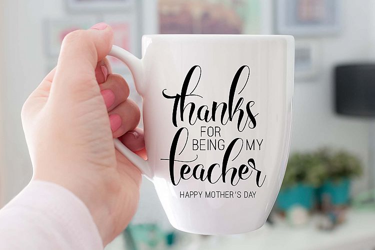 Thanks for being my teacher Happy Mothers Day Printable