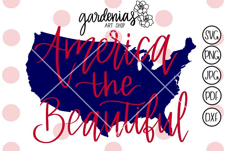 America the Beautiful / USA Map