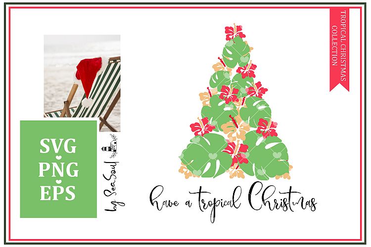 Tropical Christmas Collection SVG vol 23