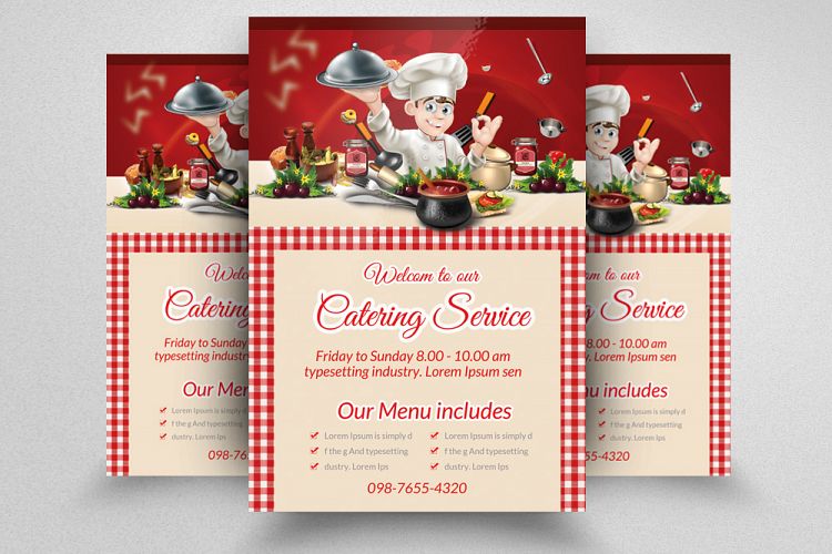 Event Catering Services Flyer