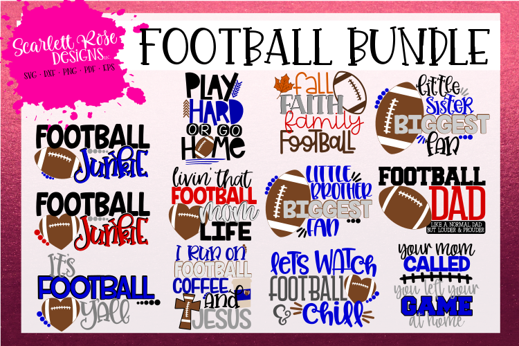 Football SVG Bundle