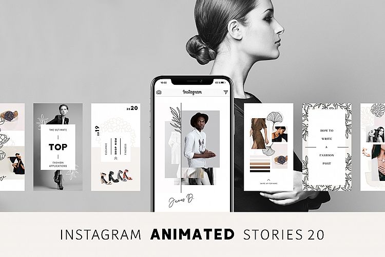 ANIMATED Instagram Stories Pure