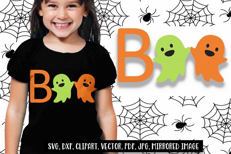 Halloween svg, Boo svg, Ghost svg clipart dxf png vector