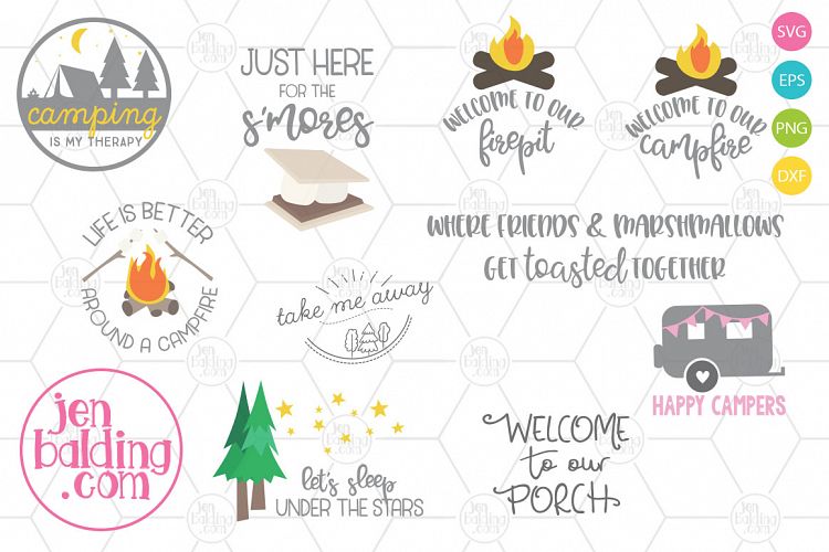 Camping SVG Bundle