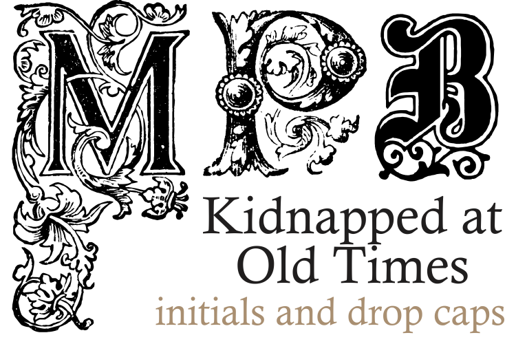 Kidnapped at Old Times (SUPER PACK 41 fonts)