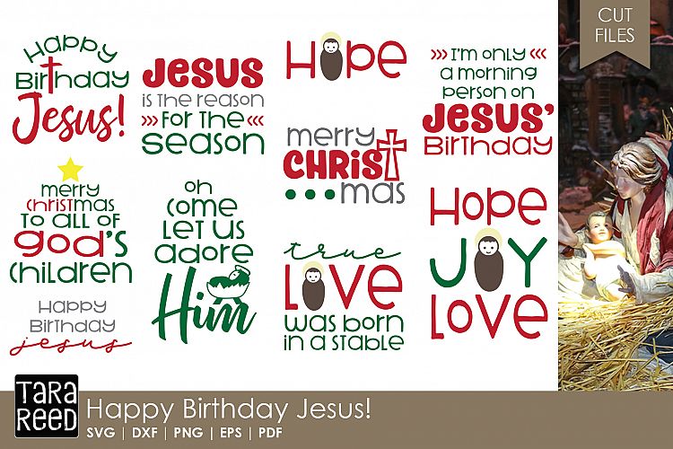 Happy Birthday Jesus Bundle