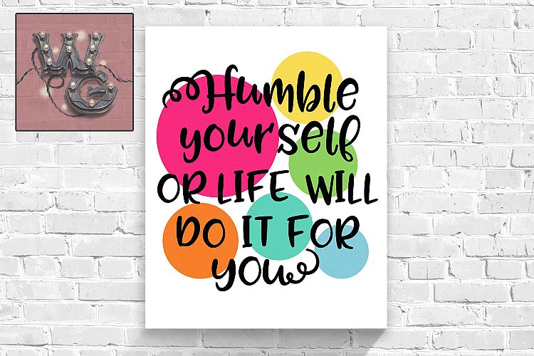 Humble Yourself SVG DXF PNG EPS JPG Commercial