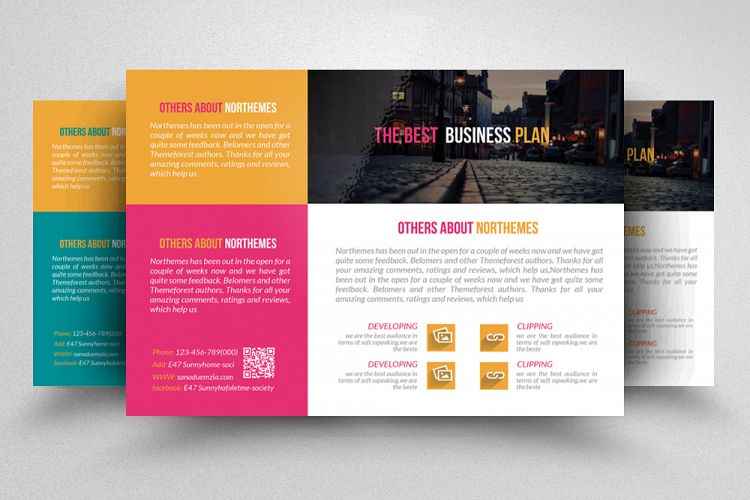 Global Network Services Horizontal Flyer