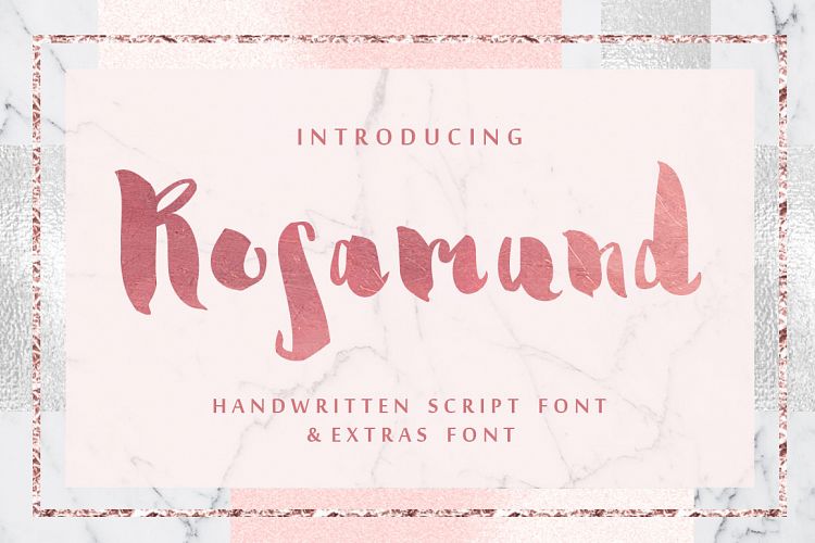 Rosamund script & Extras