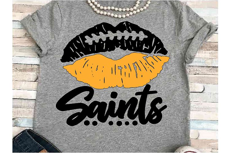 Football SVG DXF JPEG Silhouette Cameo Cricut saints svg