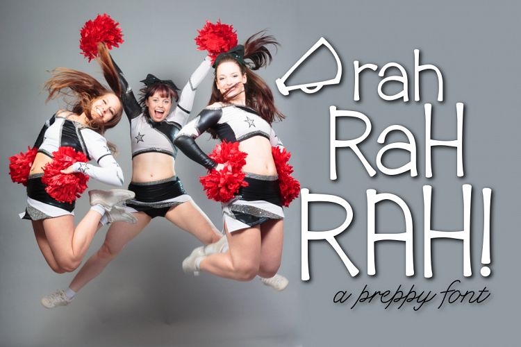 Rah Rah Rah a Preppy Font