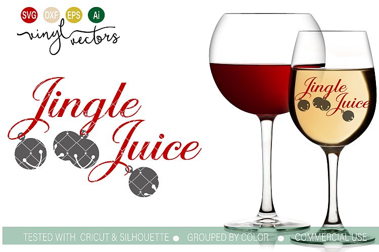 Jingle Juice SVG DXF cut file