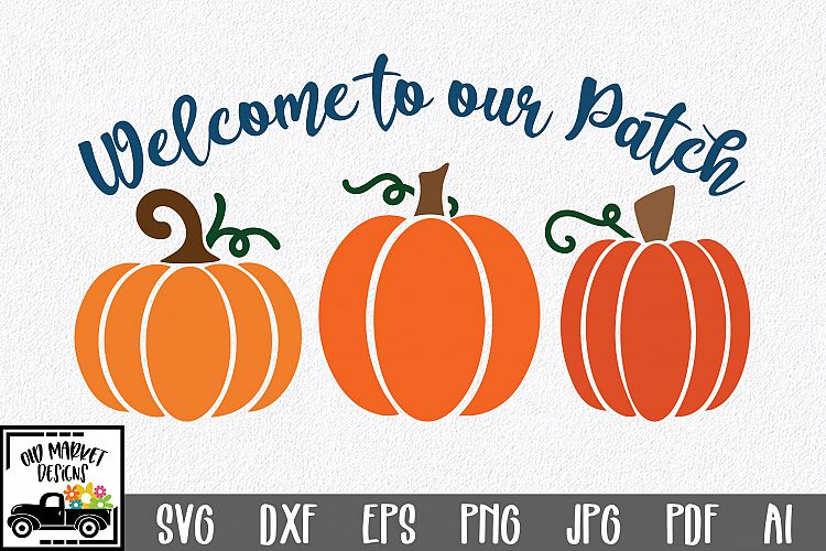 Welcome to our Patch SVG Cut File - Fall Pumpkin SVG (365497) | SVGs | Design Bundles