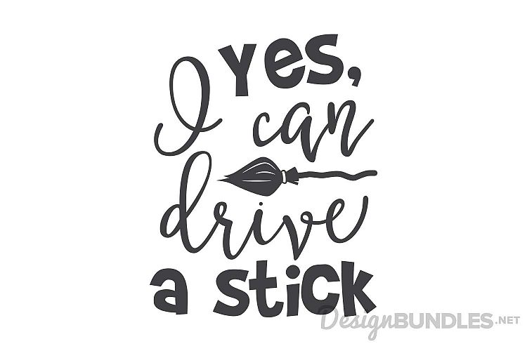 Yes I can drive a stick