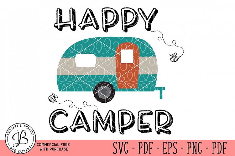 Happy Camper SVG, Camping SVG, Camping svg files