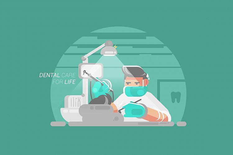 Dental Care for Life - Vector Activity