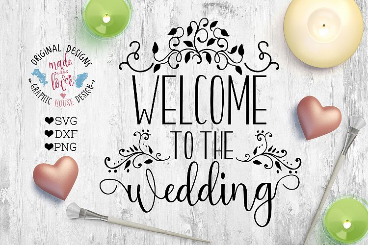 Welcome to the Wedding Cutting File  (SVG, DXF, PNG)