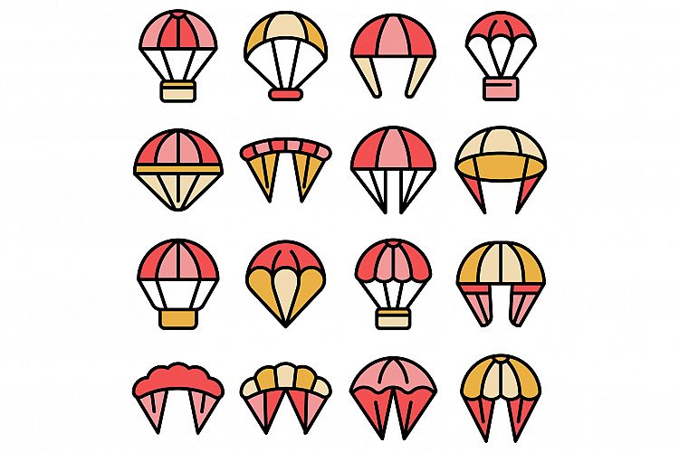 Parachute Clipart Image 19