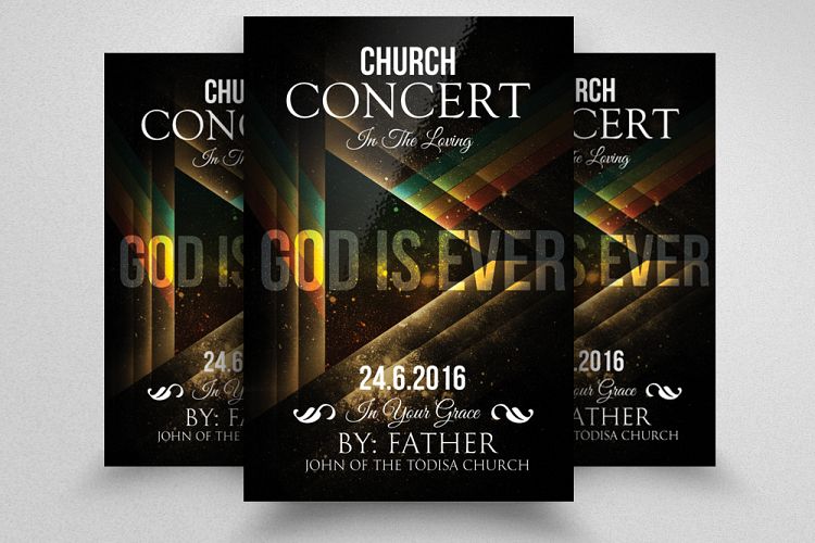Church Concert Flyer
