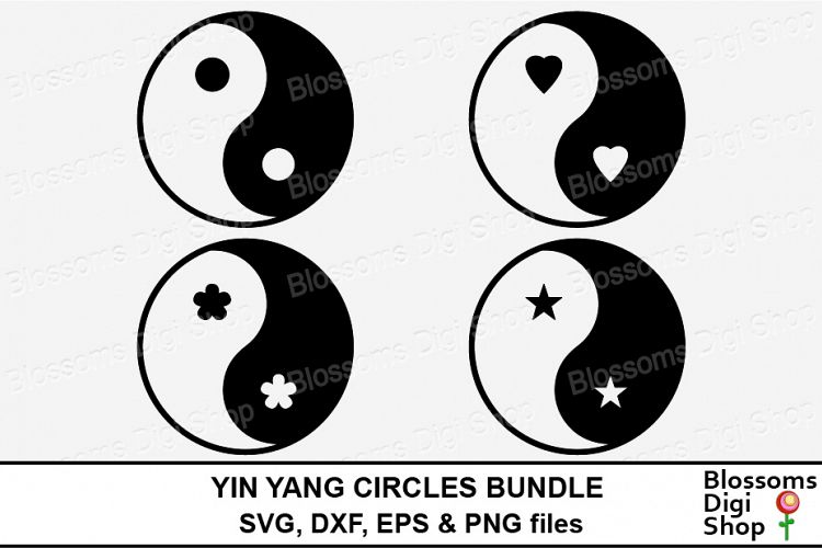 Yin Yang Circles Bundle