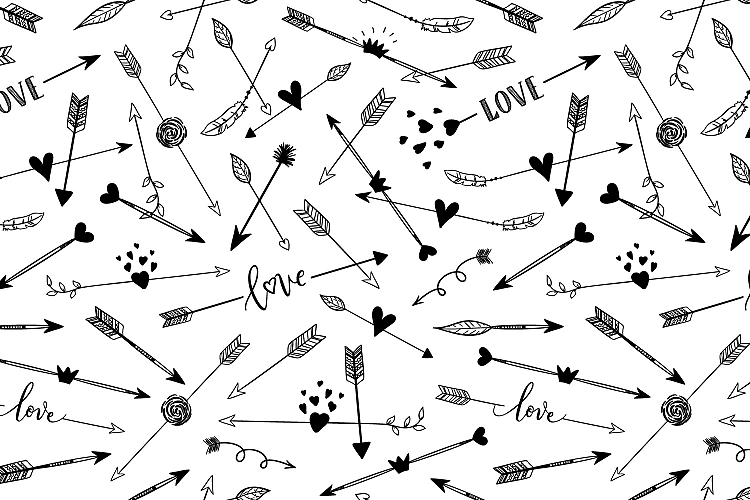 Download Free Patterns Download Hand Drawn Arrows Seamless Pattern Free Design Resources