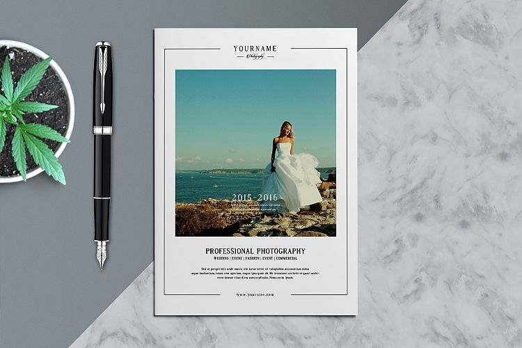 Wedding Photography Brochure/Catalog 