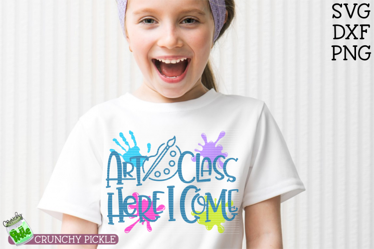 Art Class Here I Come SVG
