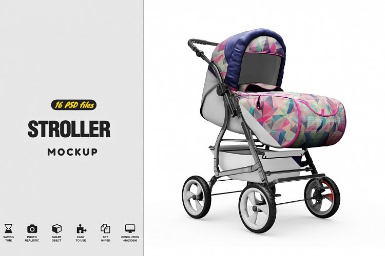 Stroller Mockup
