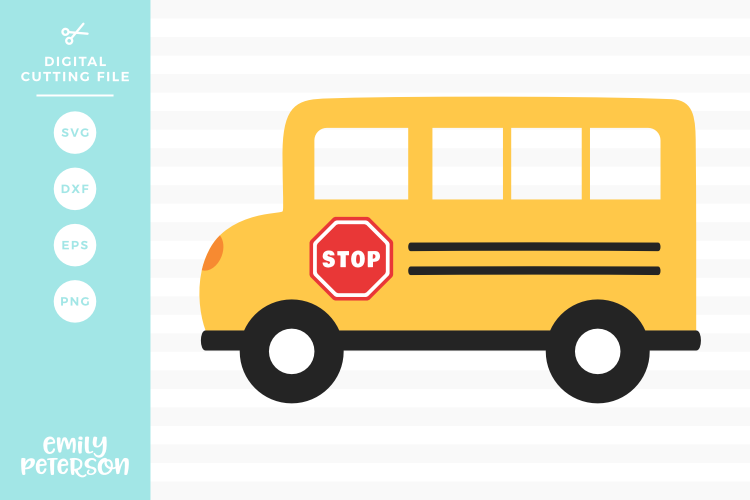 School Bus SVG DXF EPS PNG
