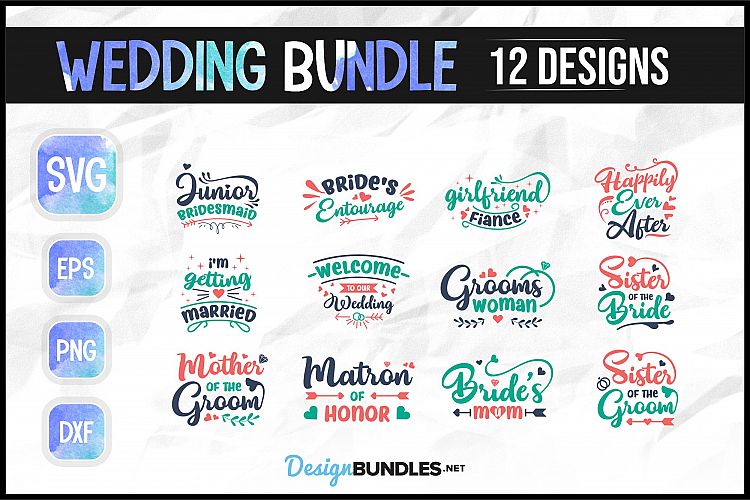 Wedding SVG Bundle