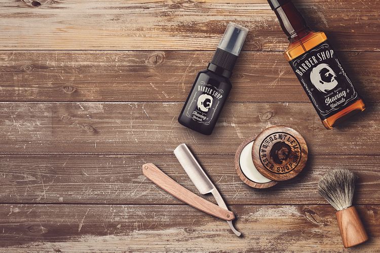 Barber Shop Mock-up 1
