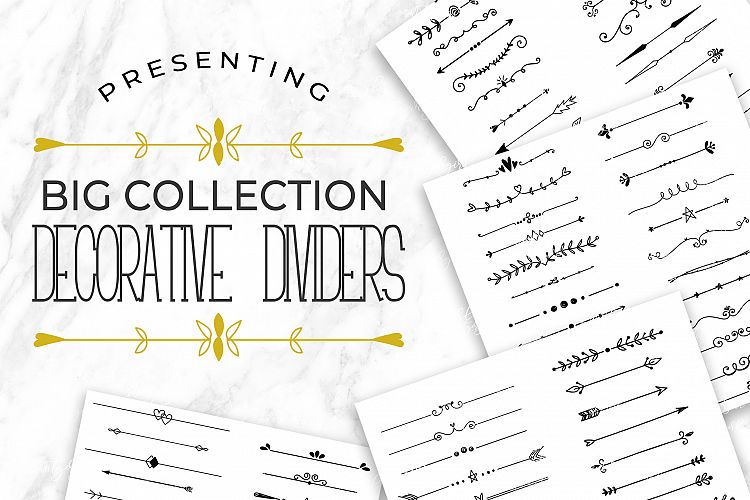 Decorative Dividers and Borders