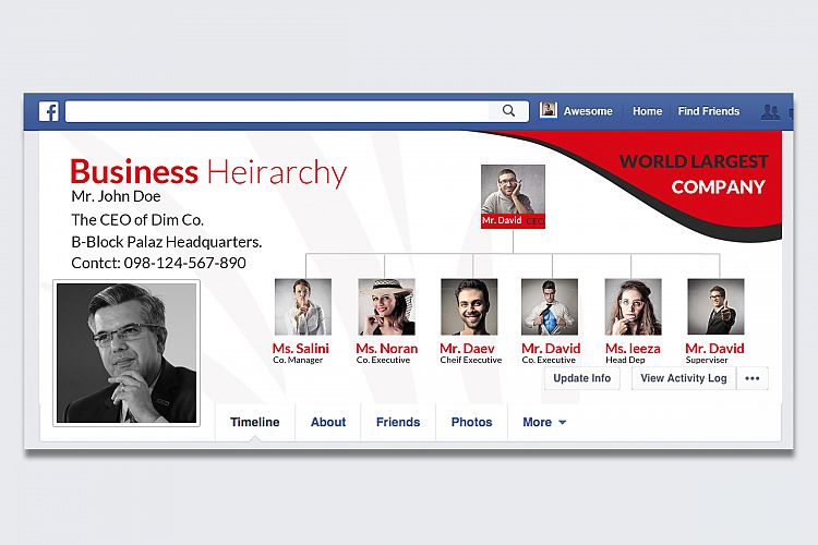 Business Group Facebook Timeline