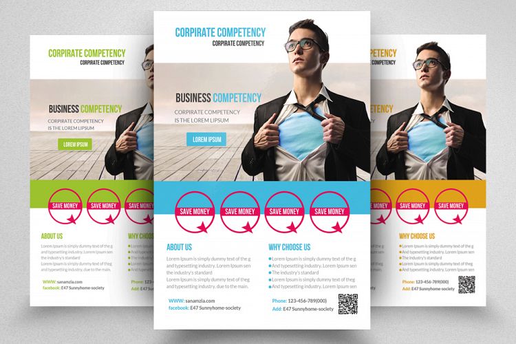 Corporate Strategy Business Flyer