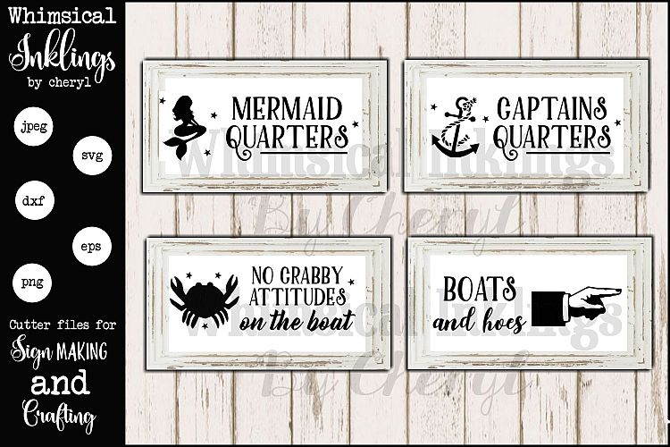 Out To Sea SVG Set
