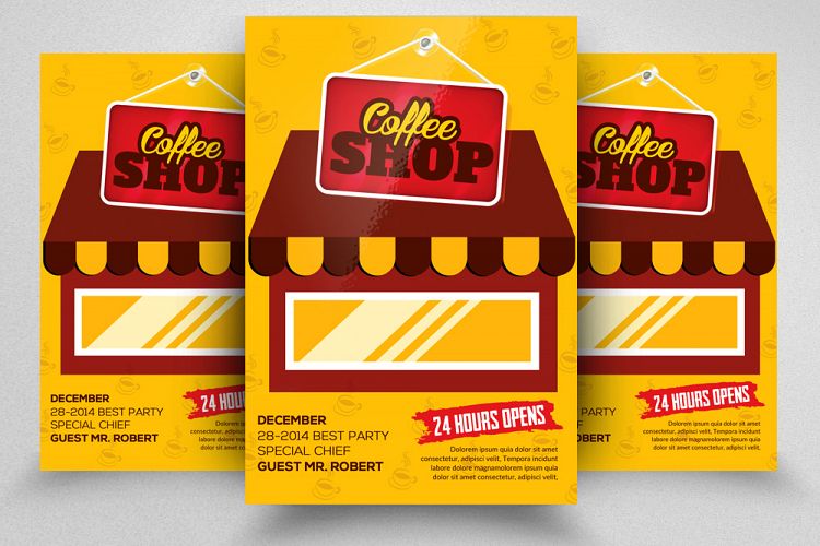 Cafe Flyer Template