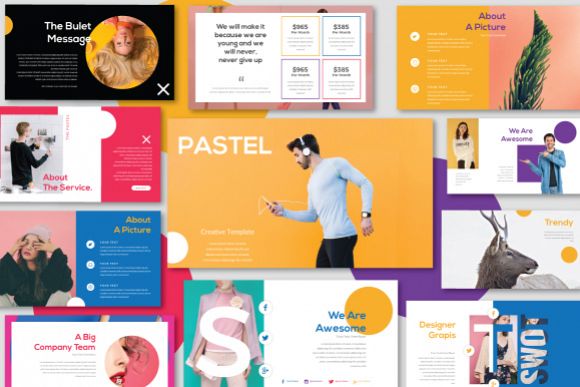 Pastel Modern Minimal Template