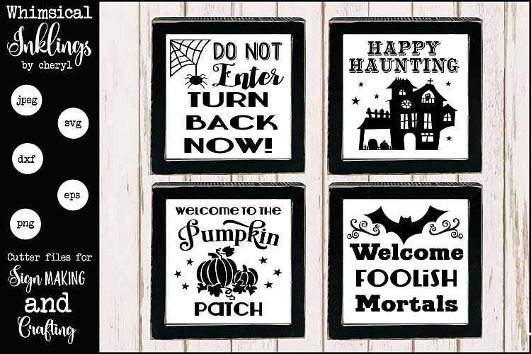 All About Halloween SVG Set