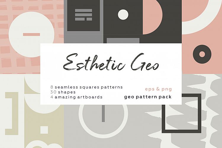 Esthetic Geometric pattern collection