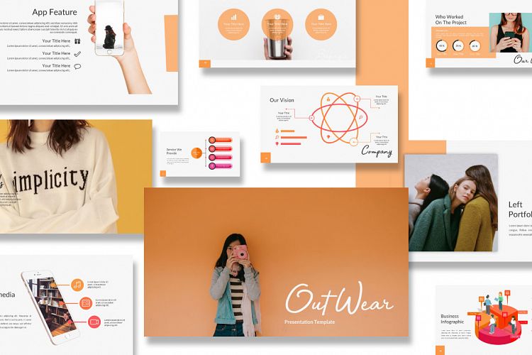 Out Wear Creative Business Powerpoint