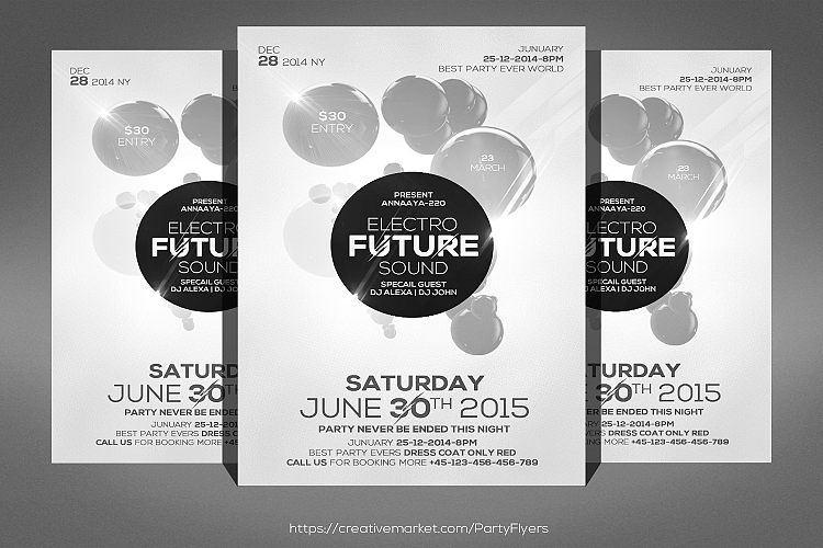 Future Sound Flyer