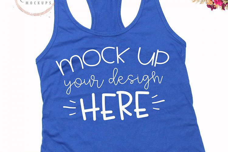 Mock up Next Level 1533 Royal Mockup