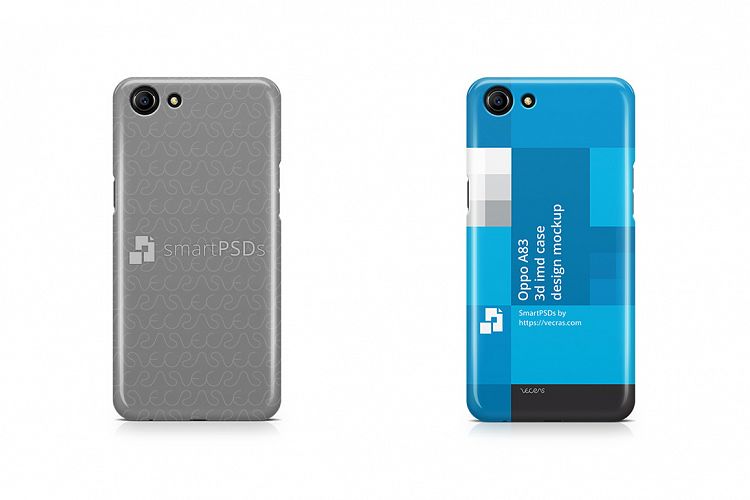 Oppo A83 3d IMD Case Design Mockup 2018