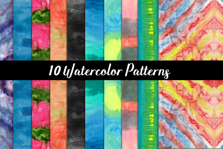 WATERCOLOR PATTERNS,WATERCOLOR BACKGROUNDS,WATERCOLOR TEXTURES