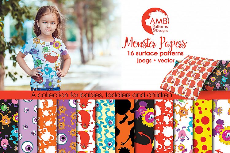 Monster patterns, Monster papers AMB-555