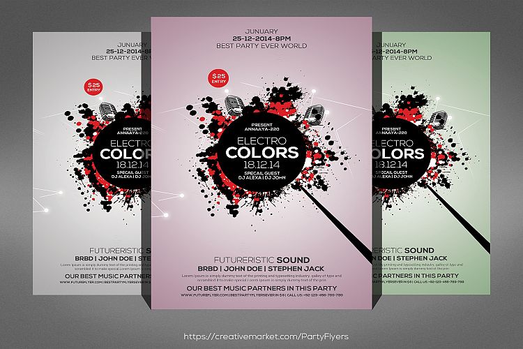 Minimal Abstract Flyer