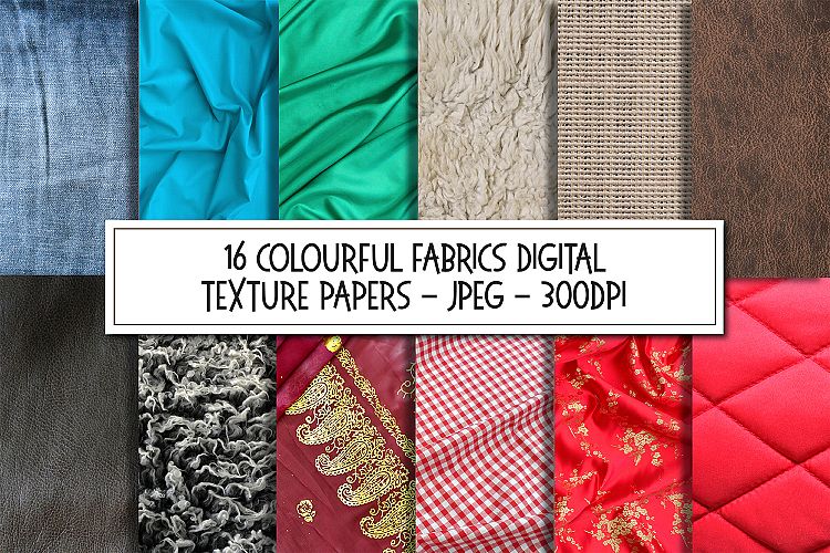 Fabric Textiles Texture Background Images Bundle