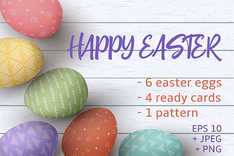 Happy Easter cards collection