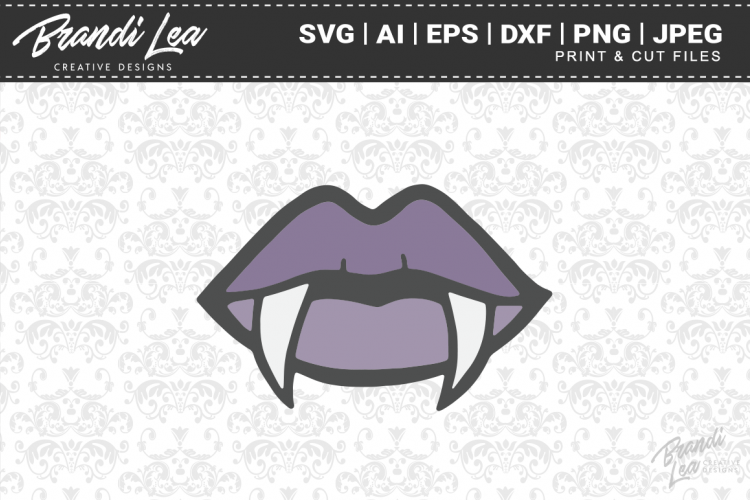 Vampire Lips SVG Cutting Files