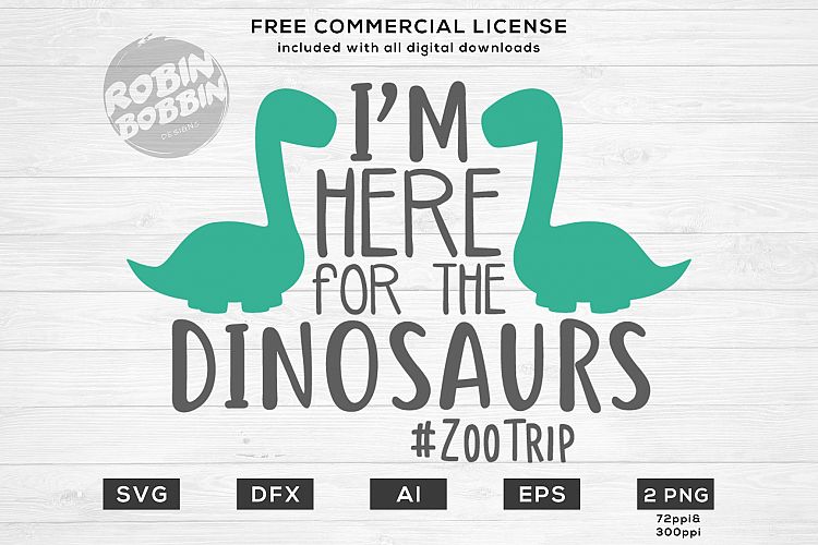 Im Here For The Dinosaurs #ZooTrip Design for T-Shirt, Hoodies, Baby Onesie, Mugs and more